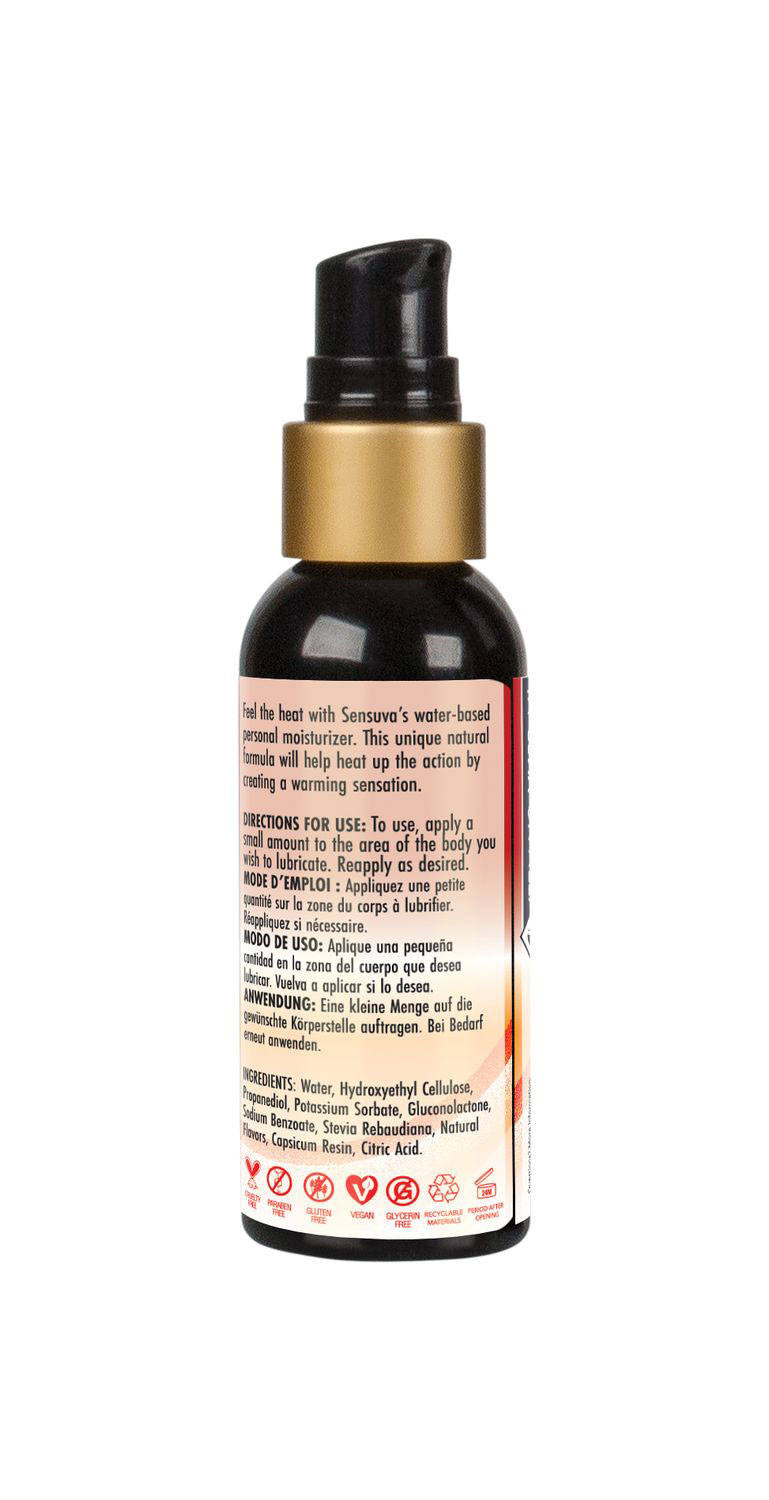 Heat Wave Natural Water-Based Warming Lubricant 2oz