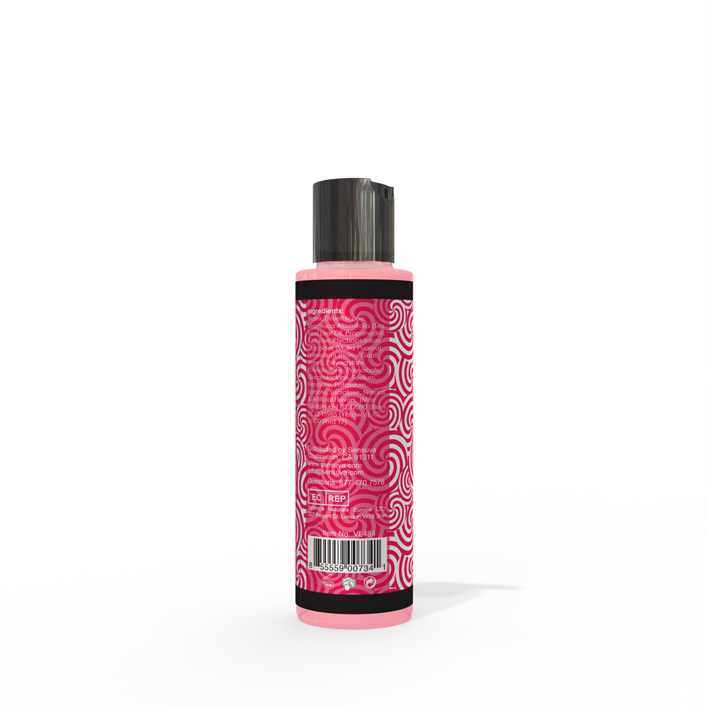 Handi Pop Handjob Massage Gel - Strawberry - 4.2 Oz.