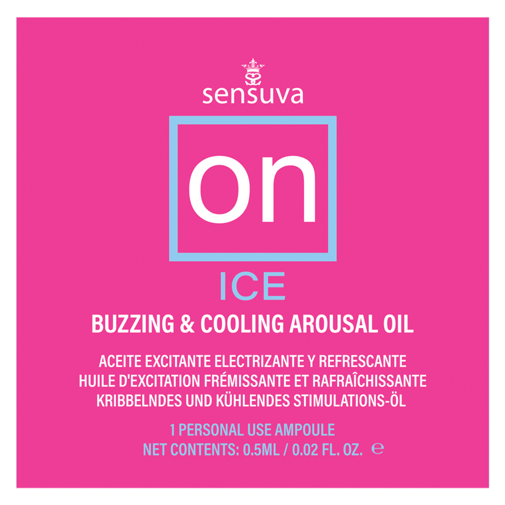 On Ice Buzzing & Cooling Female Arousal Oil - 0.01 Oz. Ampoule