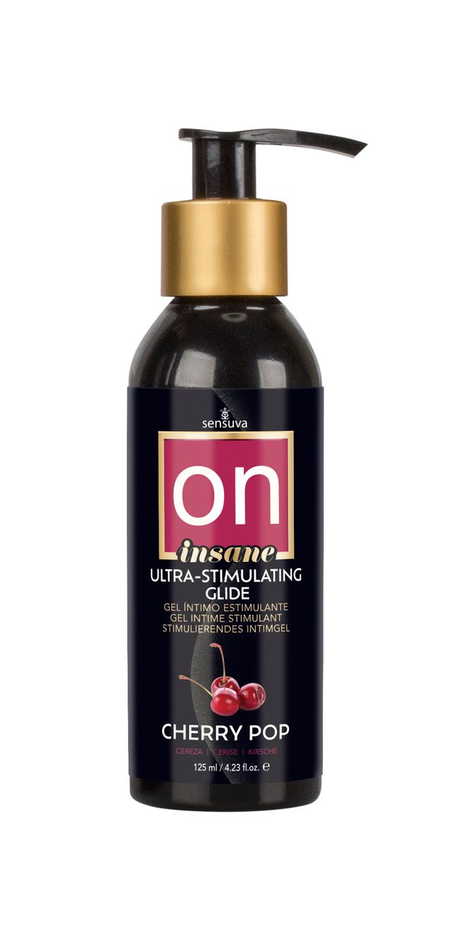On Insane Ultra-Stimulating Personal Moisturizer - 4oz Cherry Pop
