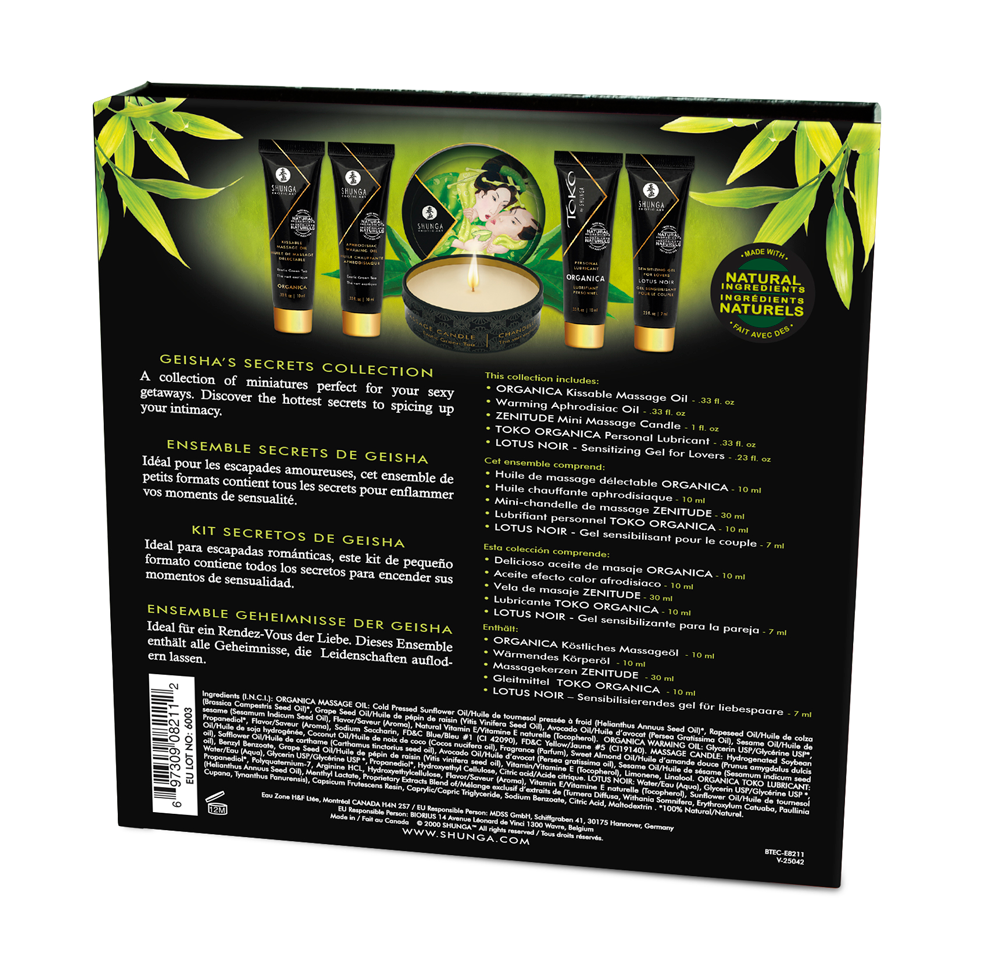 Geisha's Secrets Gift Set - Organica - Exotic Green Tea