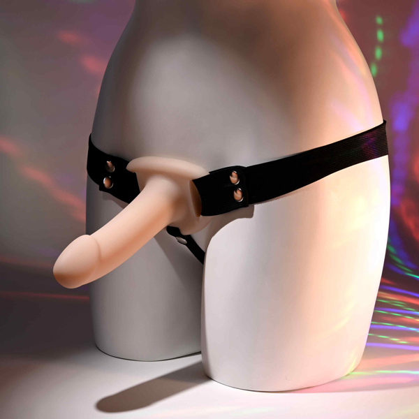 Our First Hollow Strap on - Light