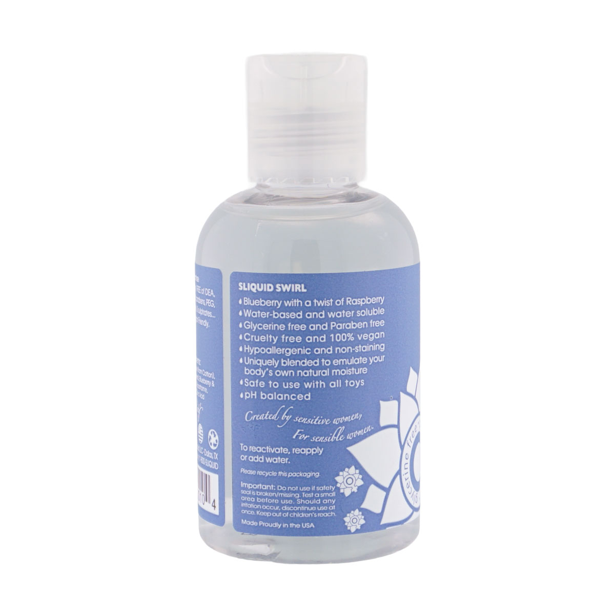 Naturals Swirl - Blue Raspberry - 4.2 Fl. Oz. (124 ml)