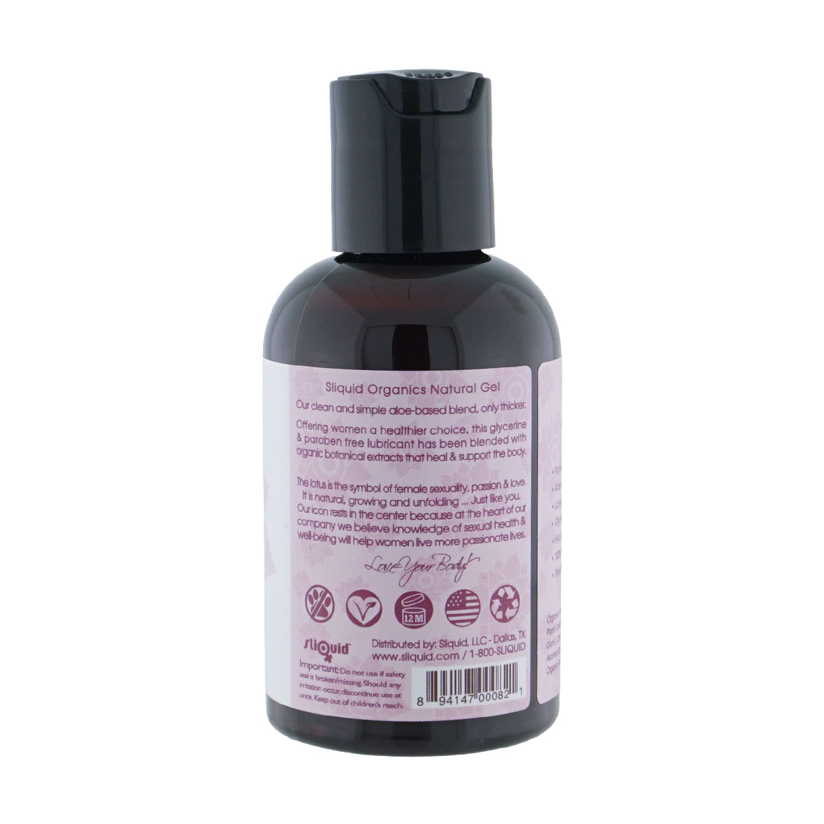 Organics Natural Gel - 4.2 Fl. Oz. (124 ml)