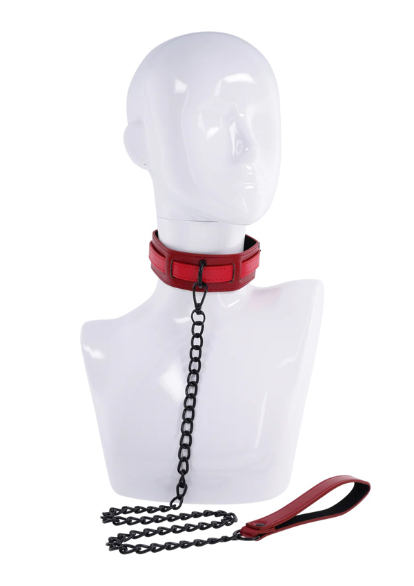 eX's and Oh's Collar and Leash