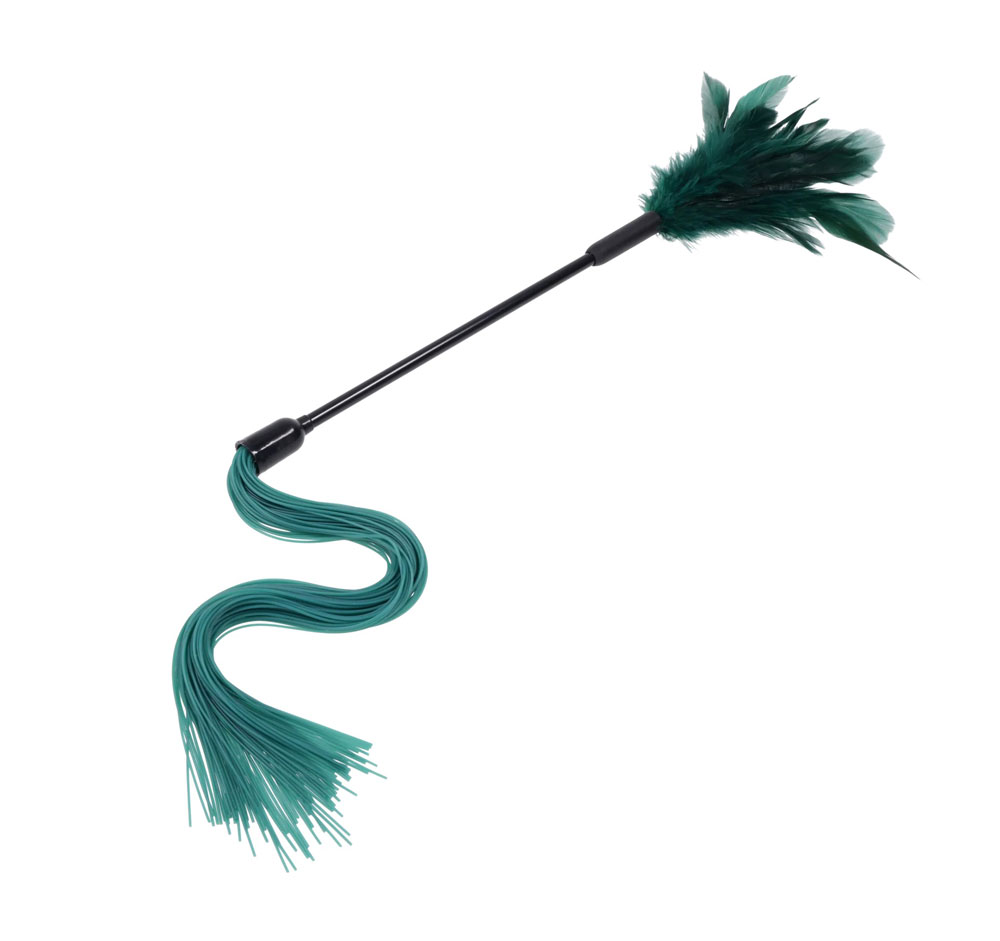 Indica Feather Tickler - Green