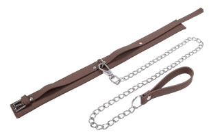 Signature Dawn Dream Collar & Leash Brown