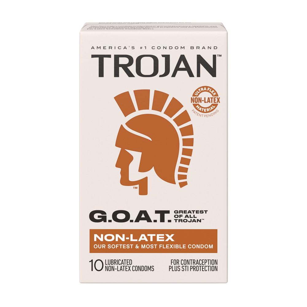 Trojan Goat Non-Latex Condoms 10 Pack