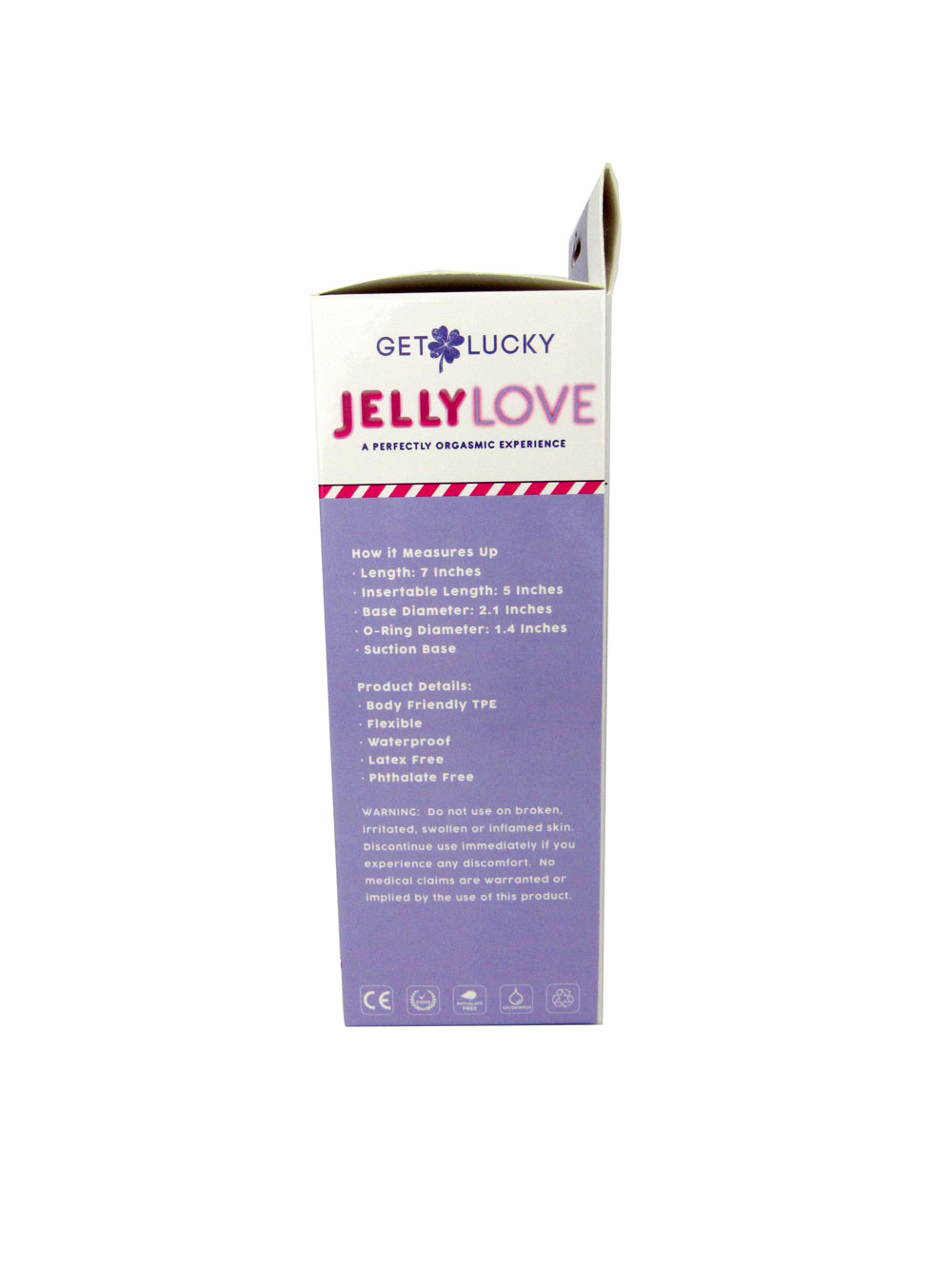 Get Lucky Jelly Love 7" Dildo