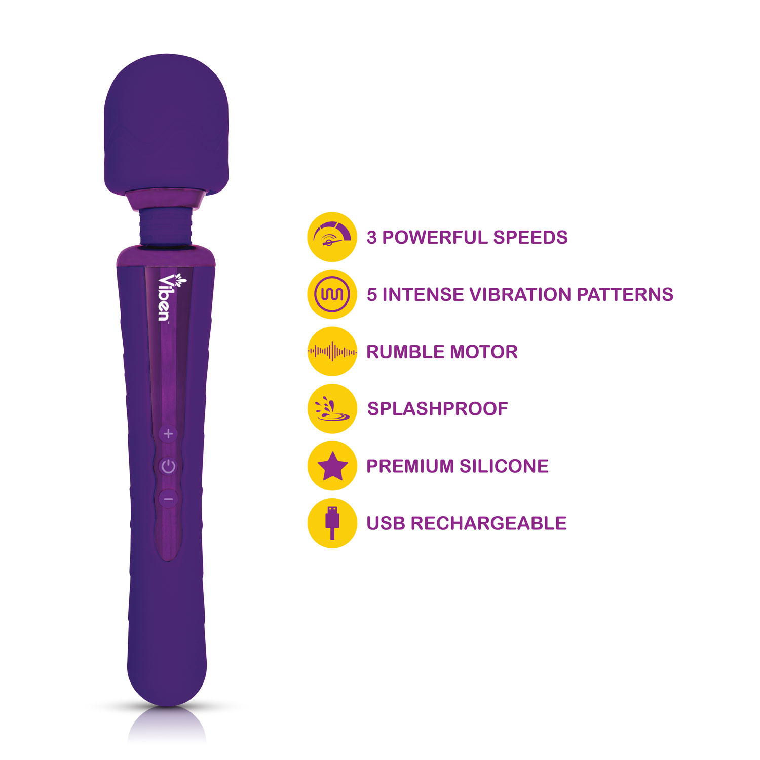 Obsession Wand Massager - Violet