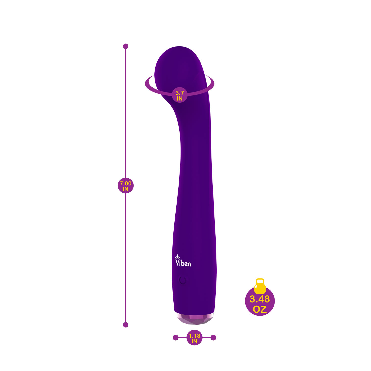 Devotion G-Spot Massager - Violet