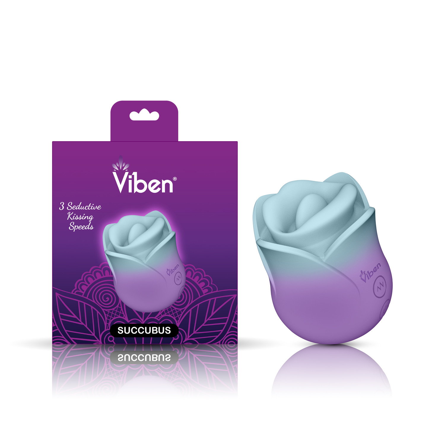 Succubus Vibrating Kissing Rose - Pixie Dust