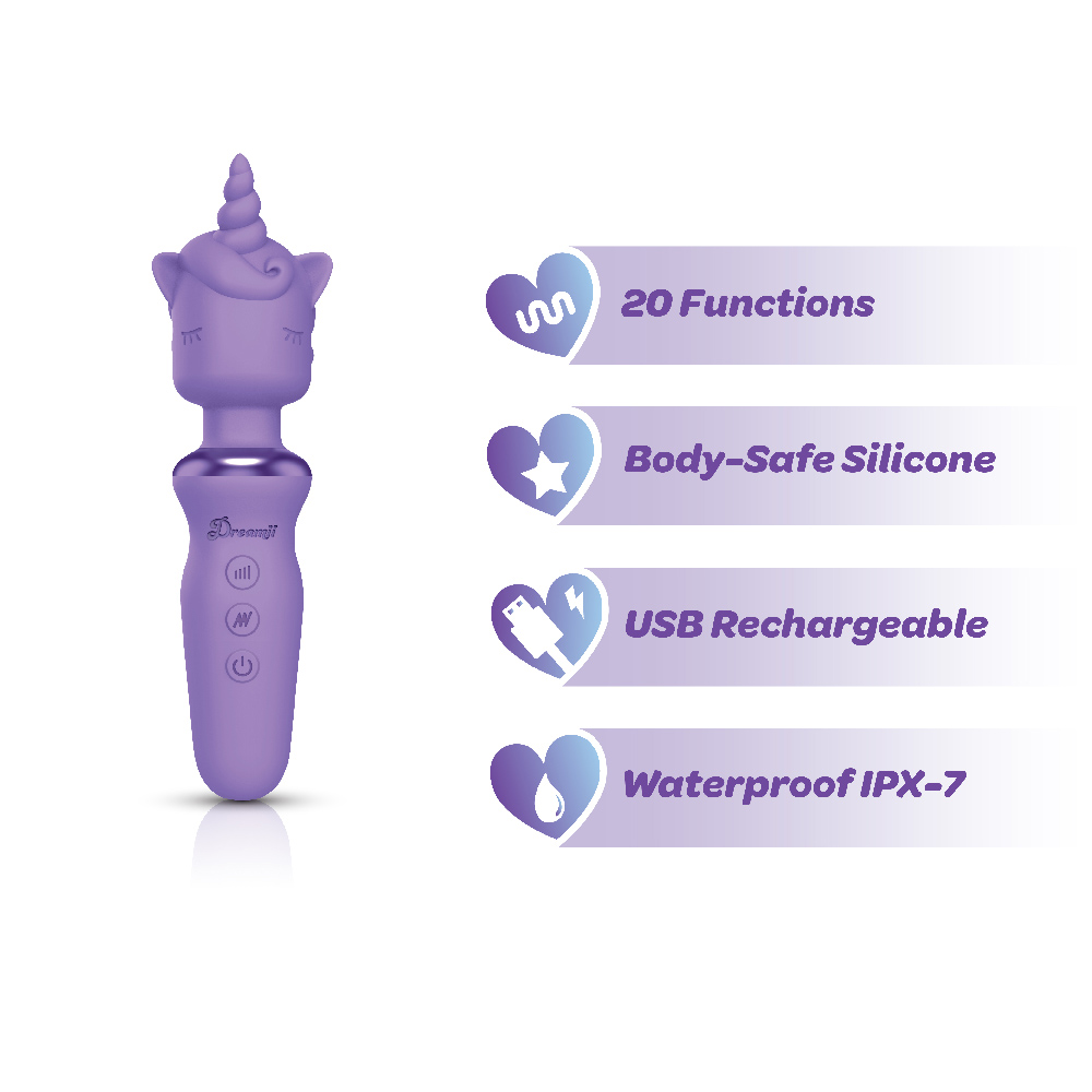 Dreamii Wand Powerful Unicorn Wand - Lilac Whirl