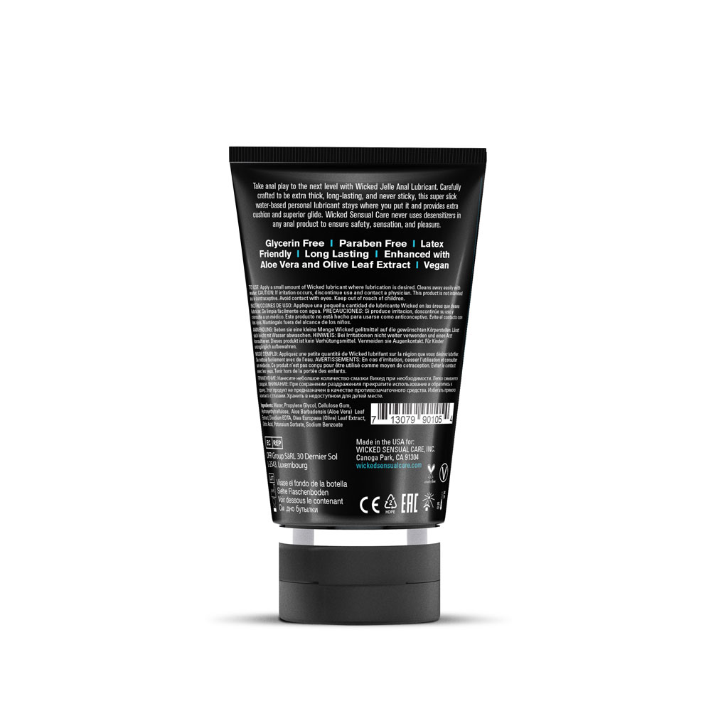 Jelle Water-Based Anal Lubricant - 4 Fl. Oz.