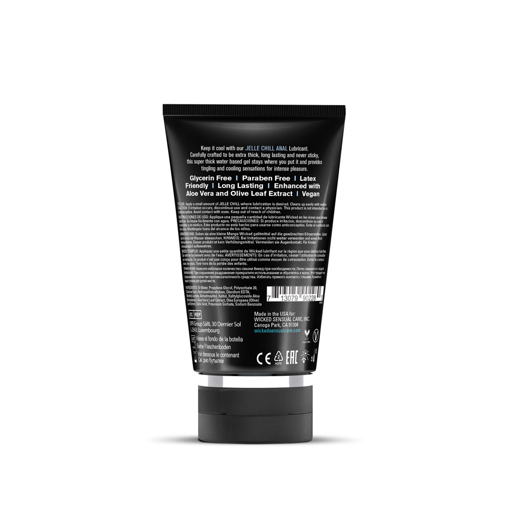 Jelle Chill Cooling Anal Gel Lubricant - 4 Fl. Oz.