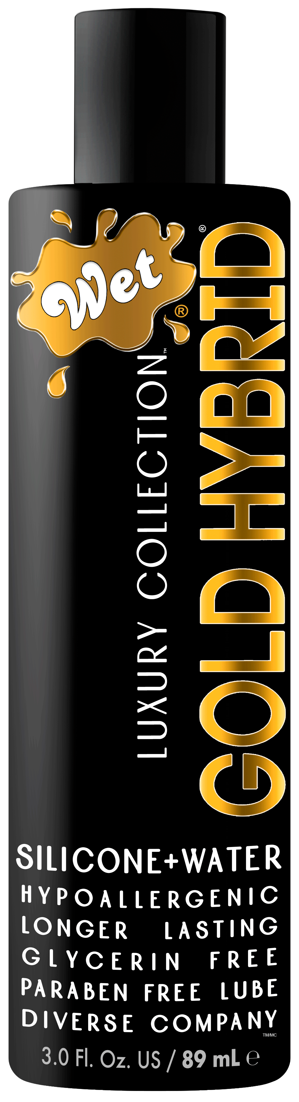 Wet Gold Hybrid Water Silicone Blend - 3.1 Fl. Oz