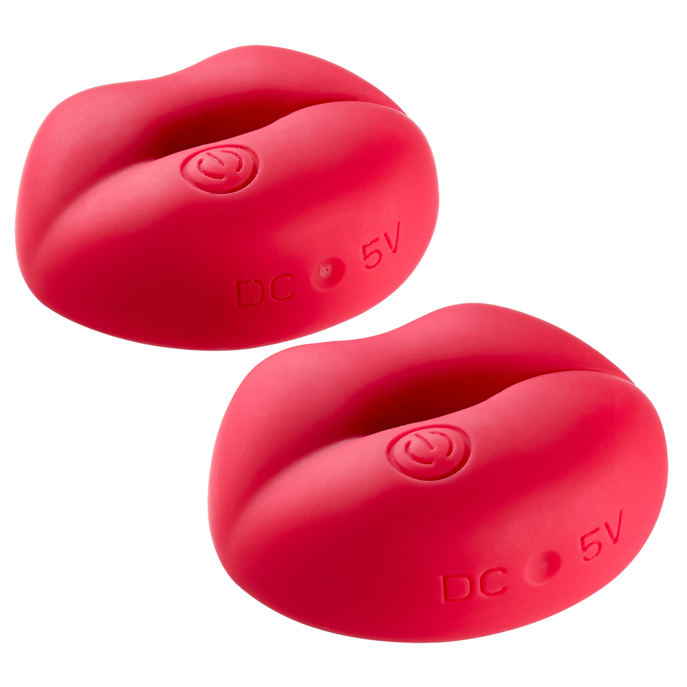 Cloud 9 Naughty Nips Nipple Rechargeable Clamps - Red