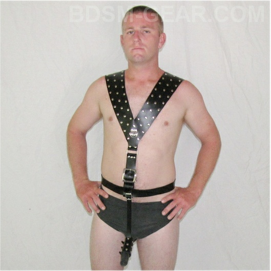Bondage Harness with Cock Sheath