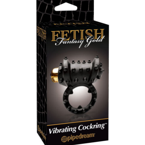 Fetish Fantasy Gold Vibrating Cock Ring 