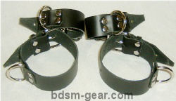 Roller Buckle Bondage Cuffs