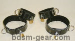 leather bondage cuffs spreaders binders and bdsm gear