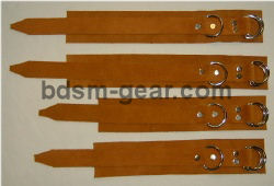 leather bondage cuffs spreaders binders and bdsm gear