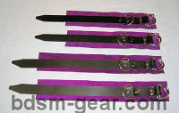 leather bondage cuffs spreaders binders and bdsm gear