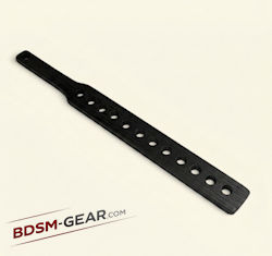 black oak paddle with holes paddle