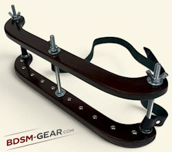 Crafted breast torture device from BDSM-Gear.com