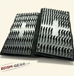 BDSM gear for breast pain and blood play